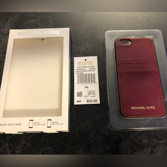 Brand New Michael Kors iPhone 6 Case + Second Michael Kors iPhone Case FREE - Picture 3 of 12